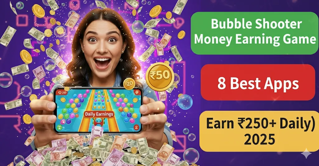 Bubble Shooter Money Earning Game: 8 Best Apps