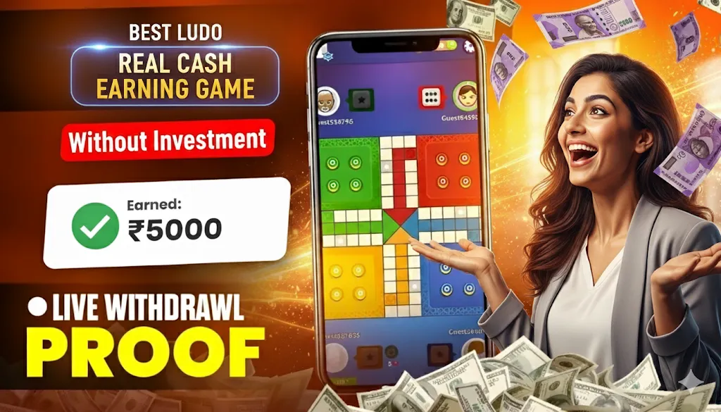 Best Ludo Real Cash Earning Game Without Investment