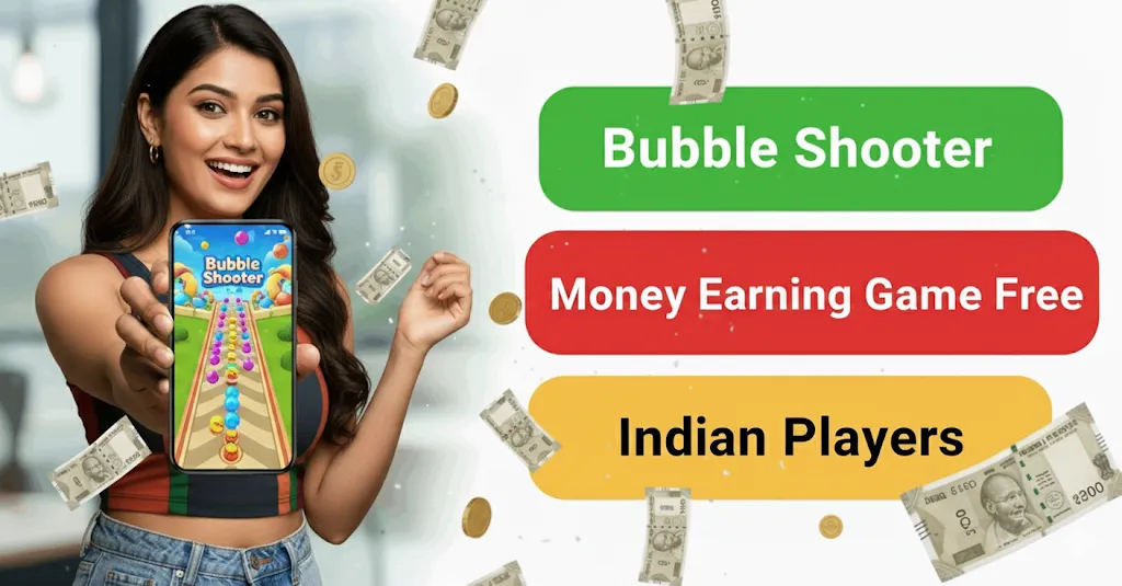 Bubble Shooter Money Earning Game Free A New Reality for Indian Players
