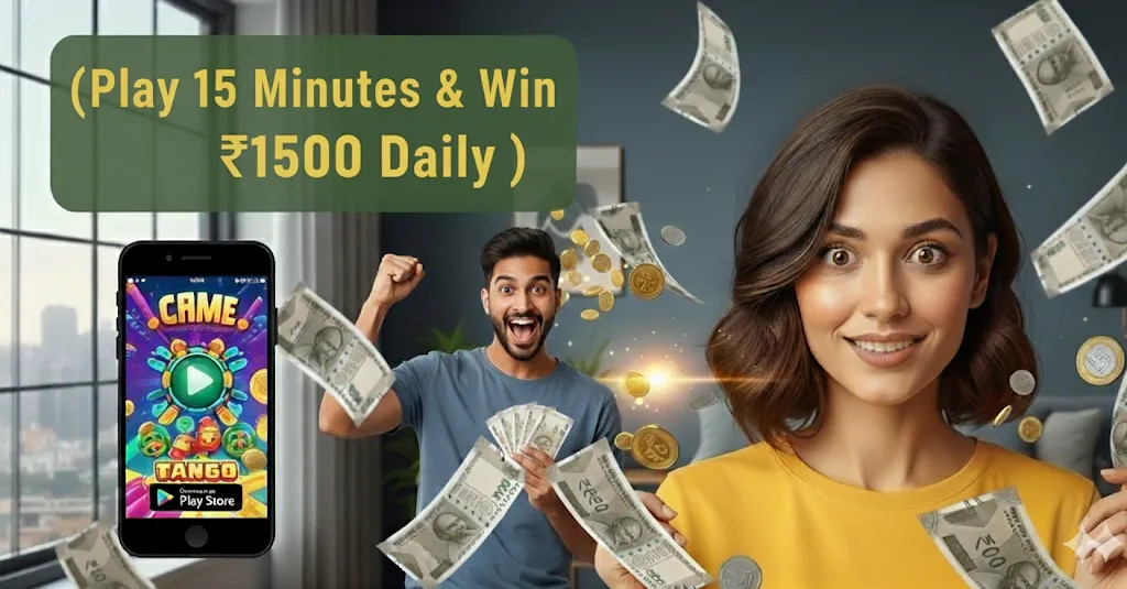 Play 15 minutes & win ₹ 1500 daily review